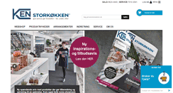 Desktop Screenshot of kenstorkoekken.dk